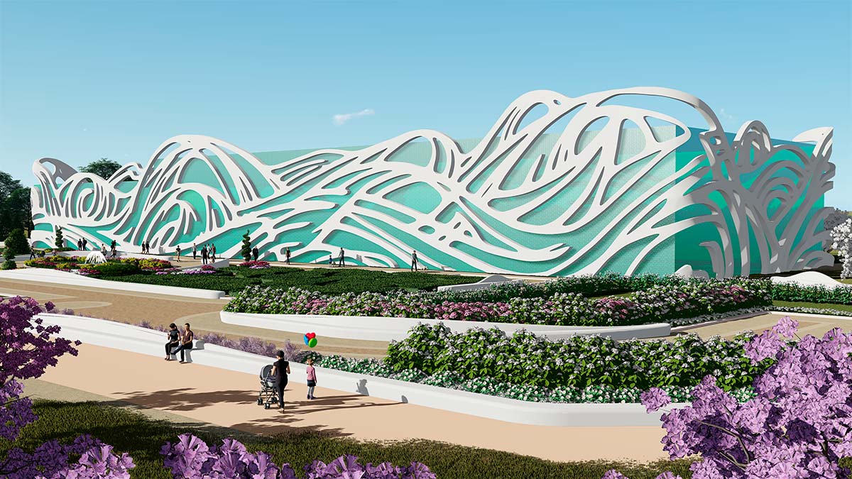 The building’s skin: Expression and Colour.