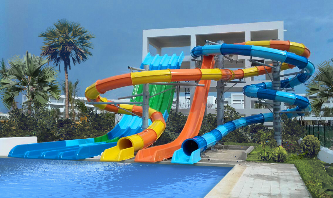 New waterpark in Hotel Riu Republica