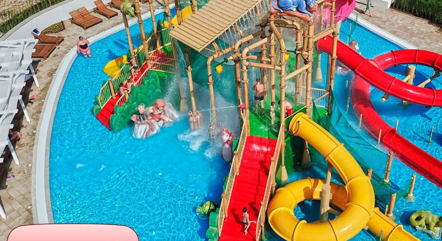 Opening of interactive pool in the Russian city of Gelendzhik