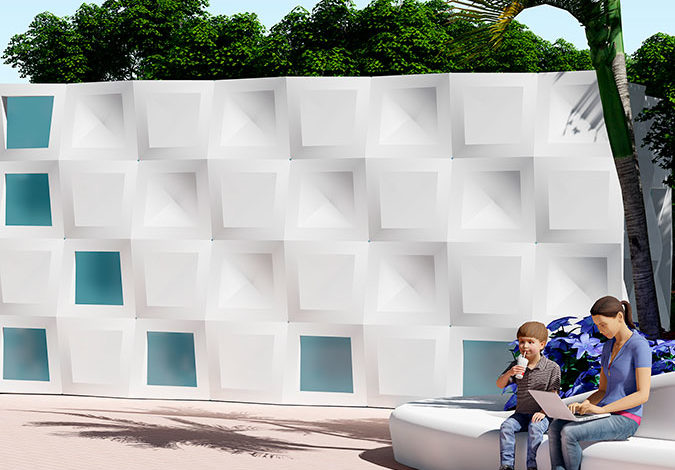 New modular system for façades: harmonic rhythm and structural regularity