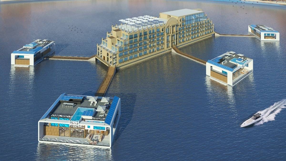 A floating resort for Dubai Marina (+VIDEO)