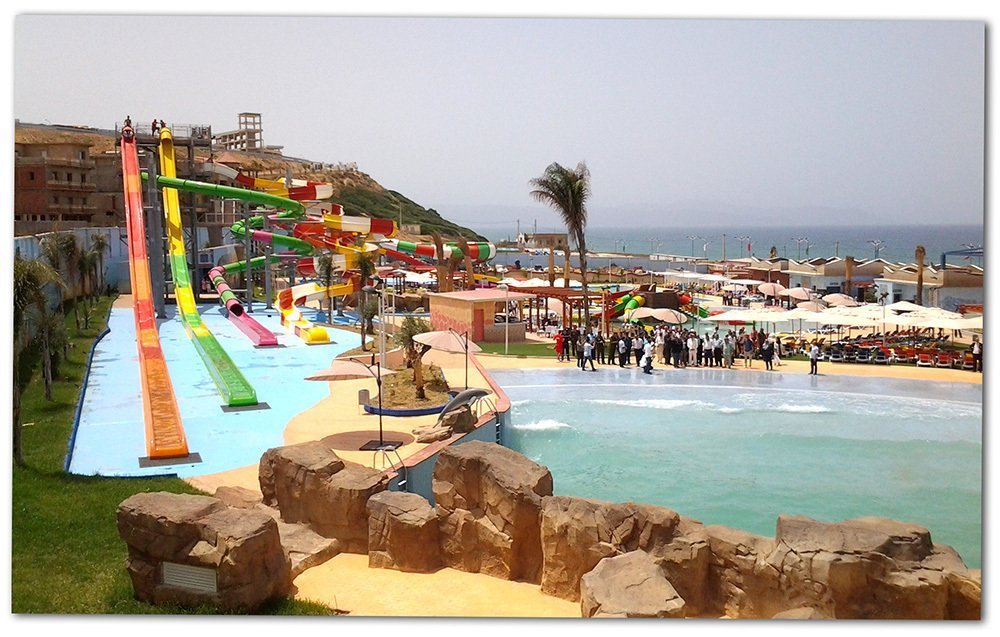 We’re inaugurating a waterpark in Algeria