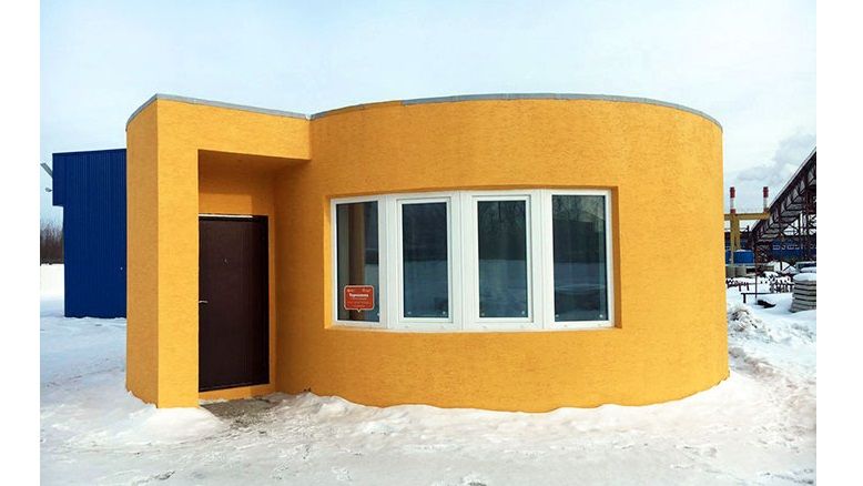A 3D printed house in just 24 hours