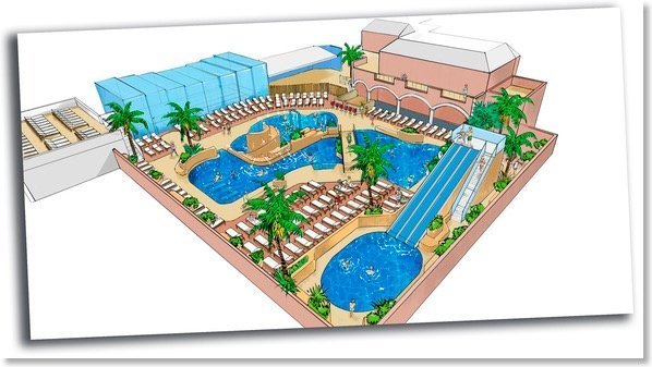 New aquatic leisure area for Camping L´Hermitage