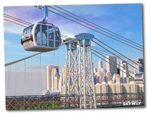 Sky gondola: a proposal to get from Brooklyn to Manhattan in under 4 minutes