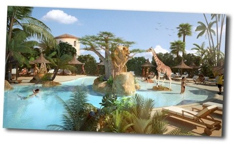 New theming project in Cap Soleil campsite