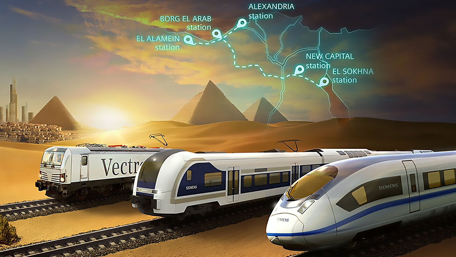 First high-speed rail line between the Red Sea and the Mediterranean Sea (+VIDEO)