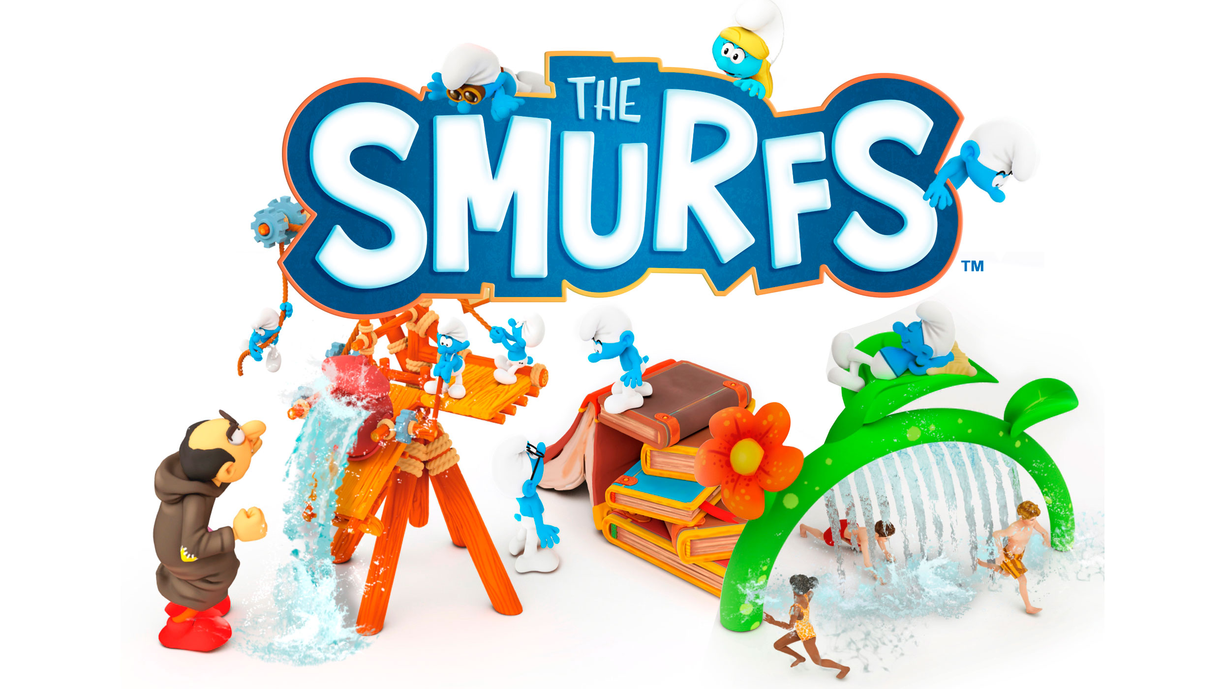 Bringing a new blue adventure: Smurf Splash Pad - Amusement Logic