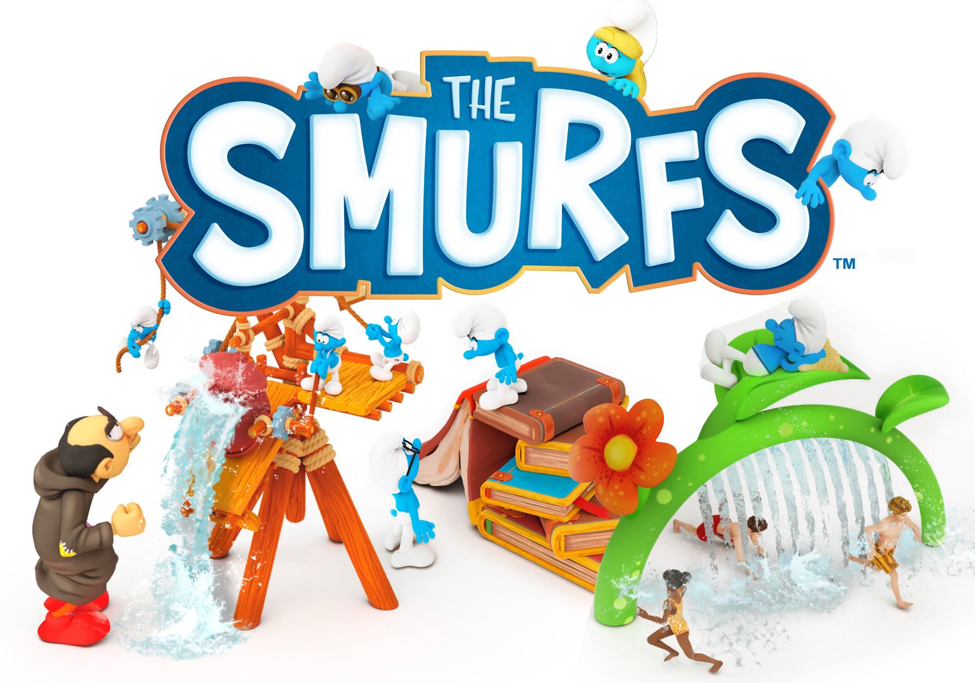 Bringing a new blue adventure: Smurf Splash Pad - Amusement Logic