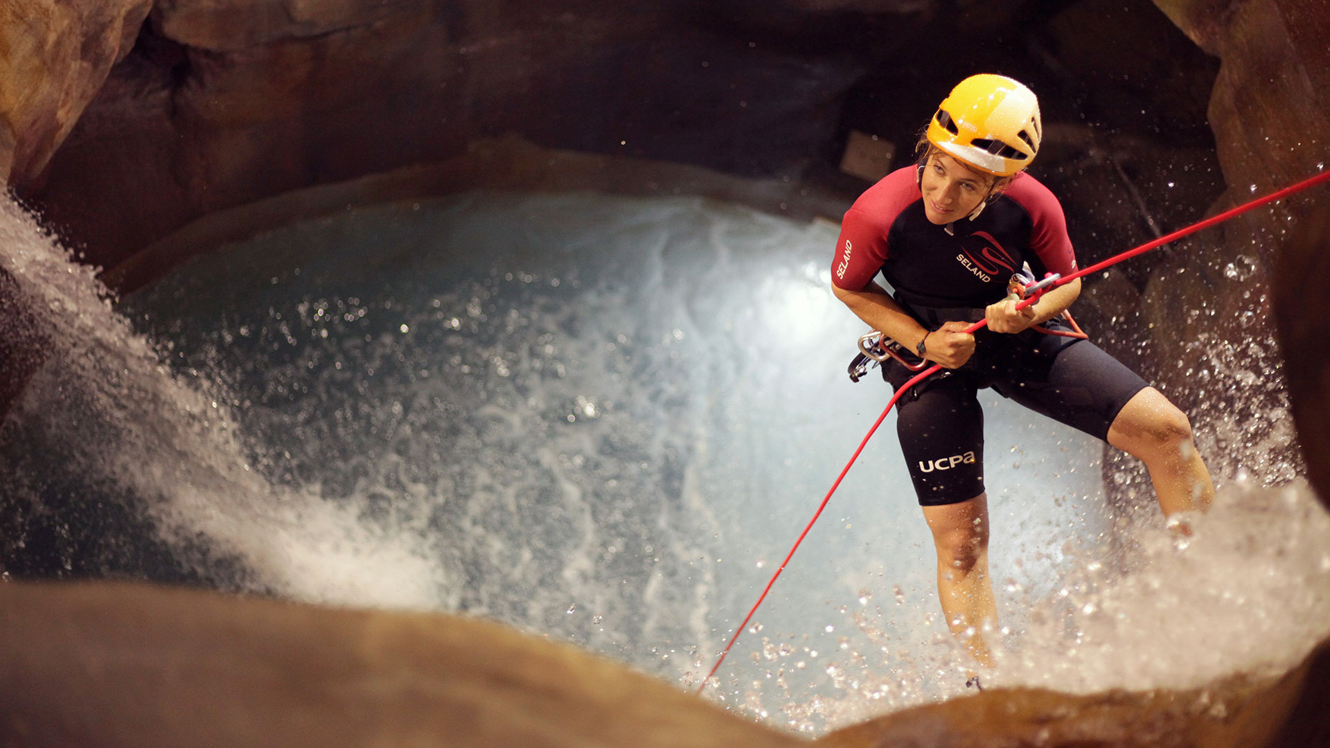 Canyoning applied to adventure park design