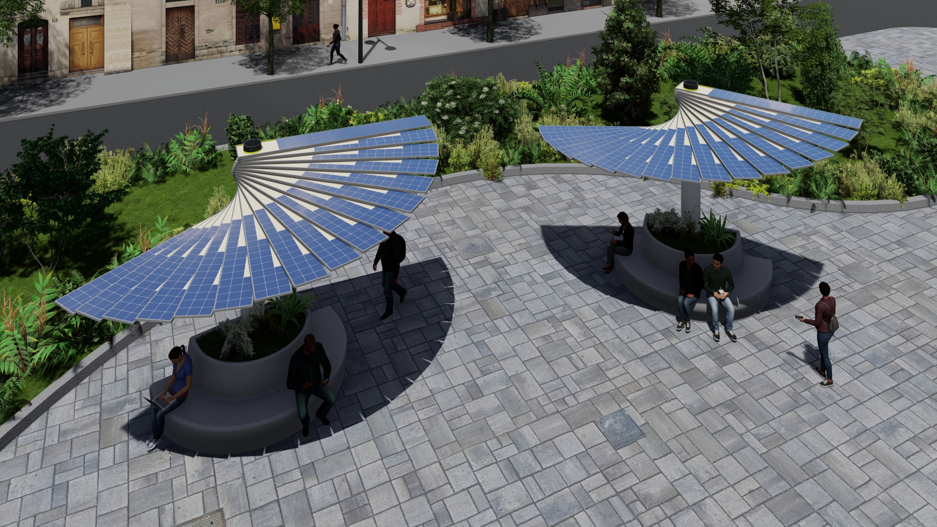 Ecological street furniture