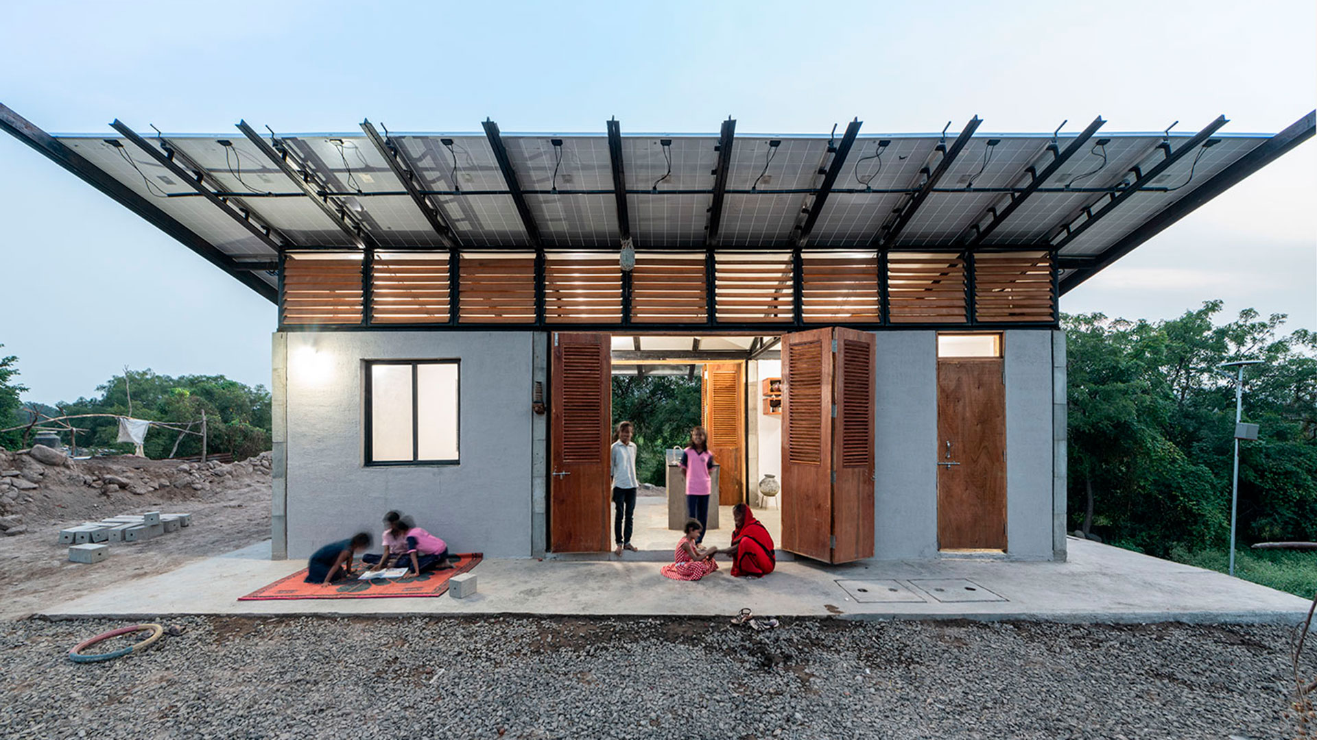 PowerHYDE, passive architecture for homeless families