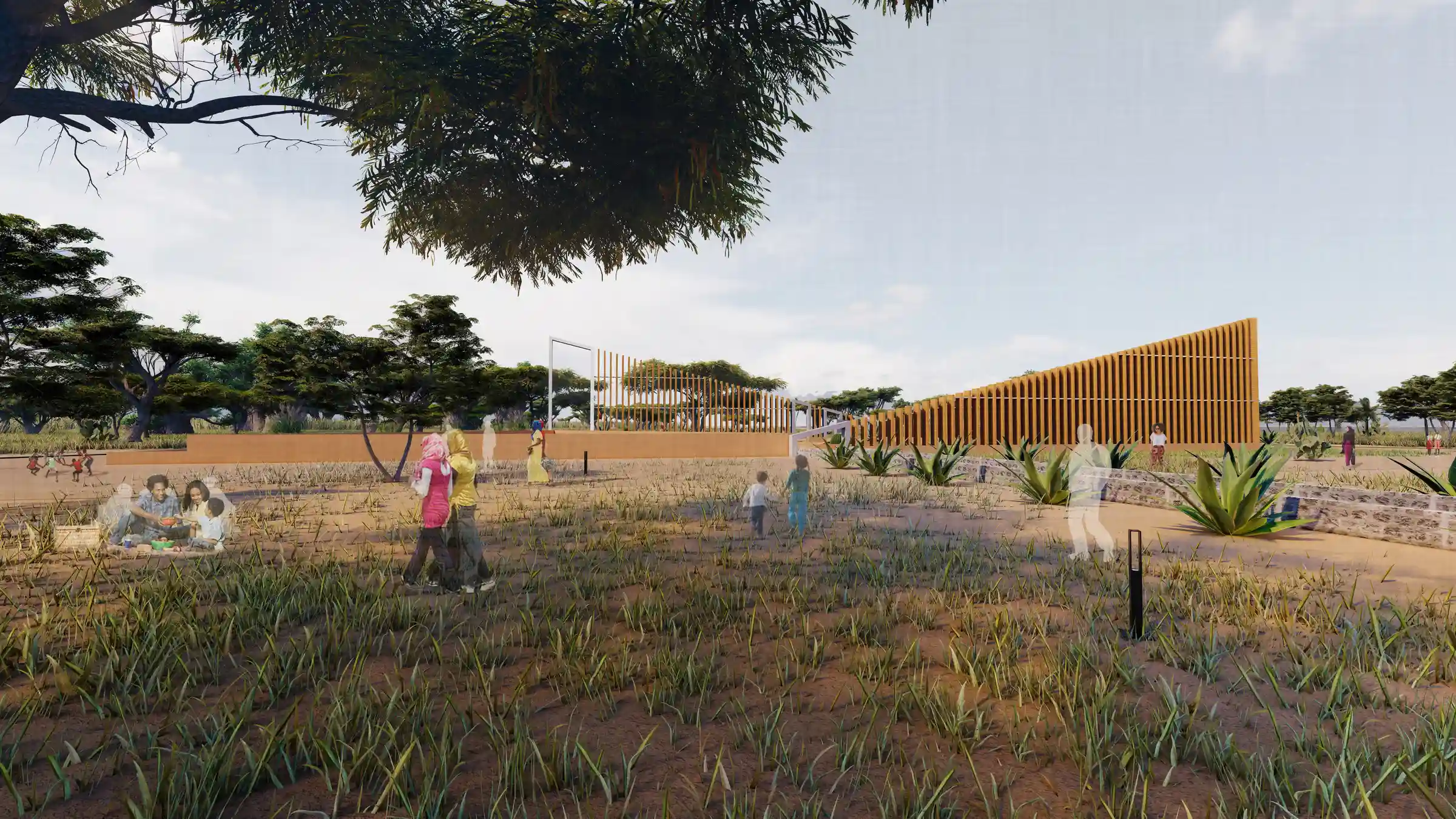 Design of a centre for community, art and culture, Senegal