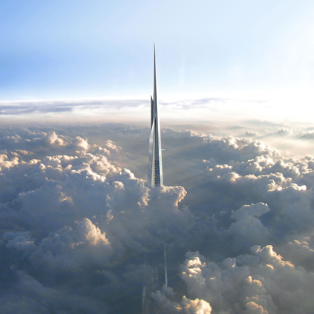 Jeddah Tower: the first 1000-meter skyscraper - Blog Bulldozair