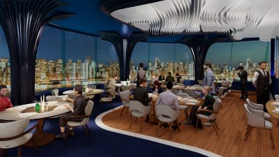 Interior design of a luxury restaurant – Amusement Logic