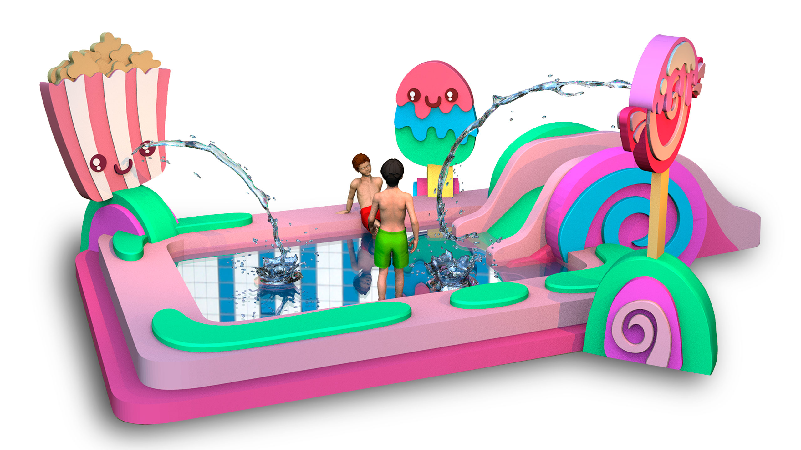 Children’s themed pools