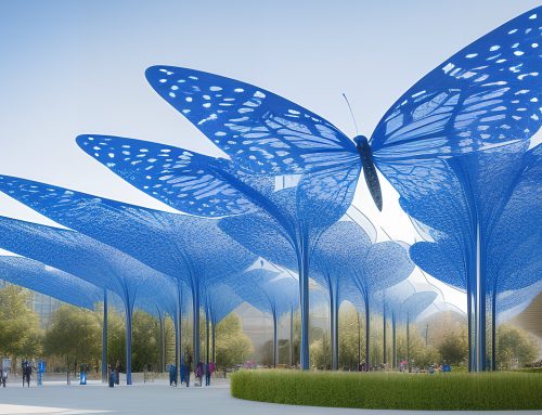 Urban Butterflies: biomimetic shading system