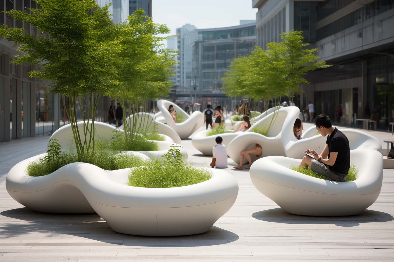 CitySculpt Comfort And Elegance In Street Furniture Amusement Logic
