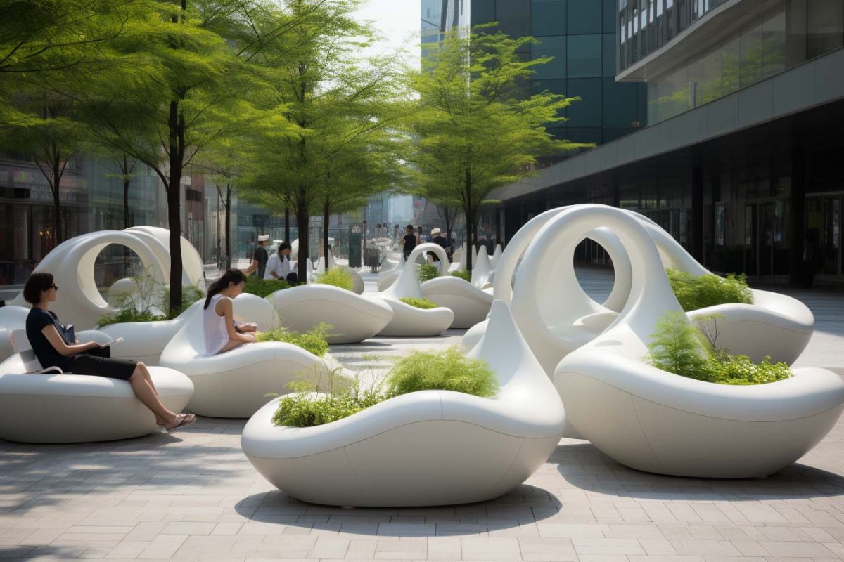 CitySculpt Comfort And Elegance In Street Furniture Amusement Logic