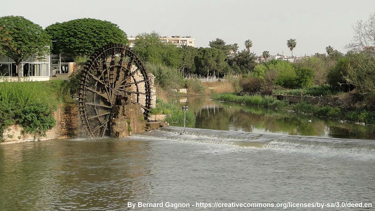 Hydraulic engineering: Norias of Hama, Syria (+VIDEO)