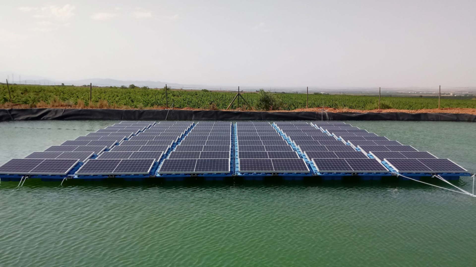 Floating photovoltaic systems