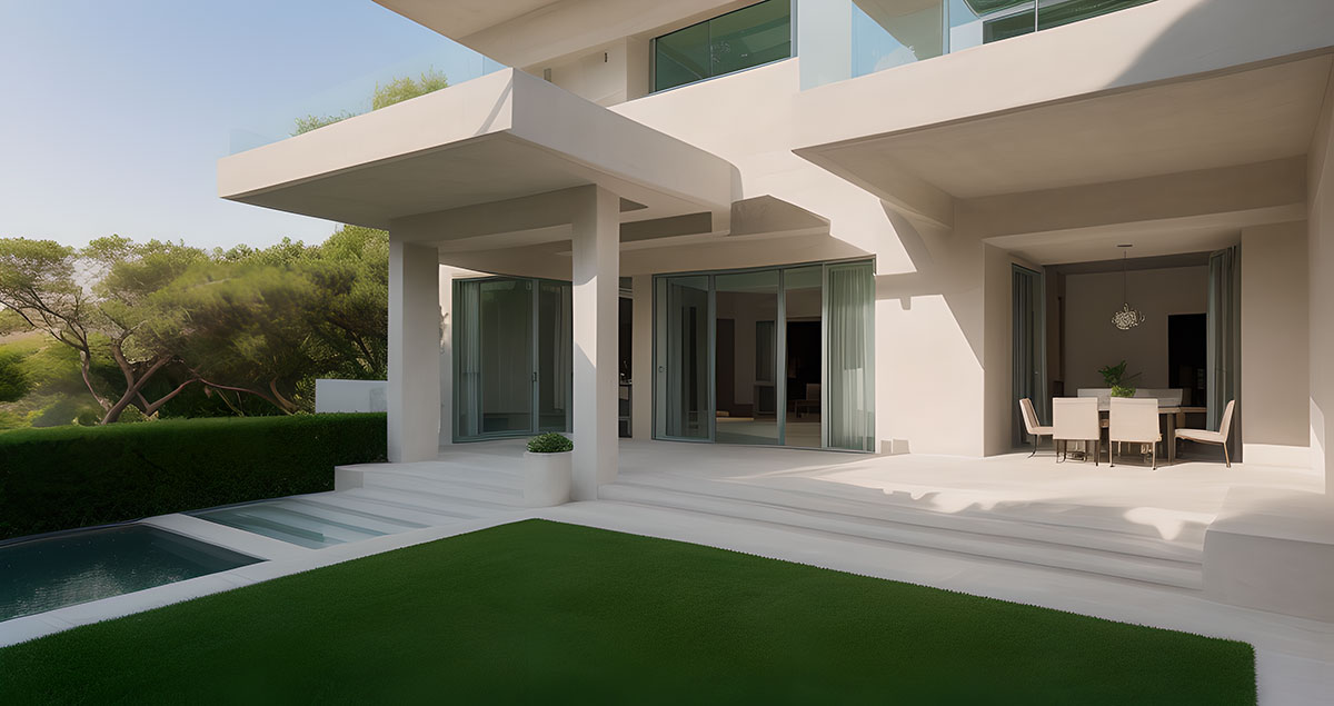 Modular strategy in the construction of luxury villas