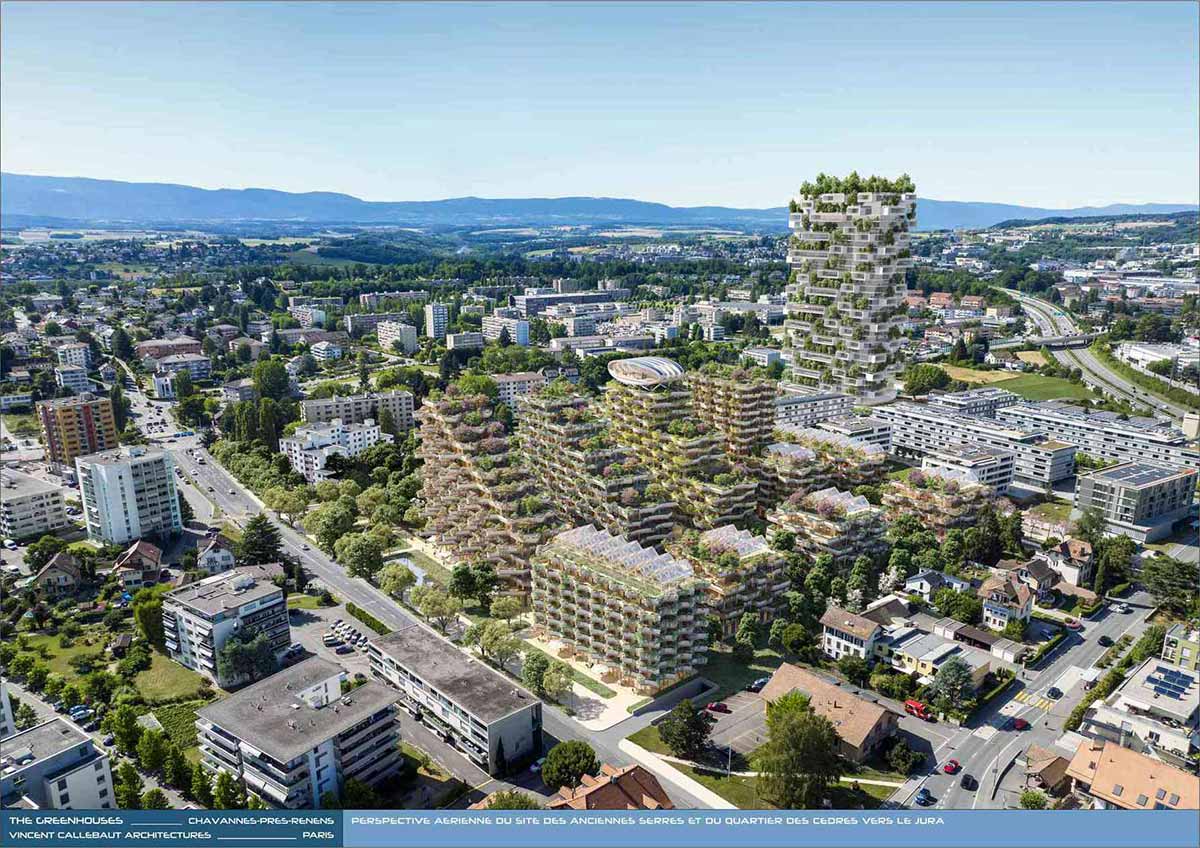 The Greenhouses; the architecture of the future, Lausanne, Switzerland (+VIDEO)