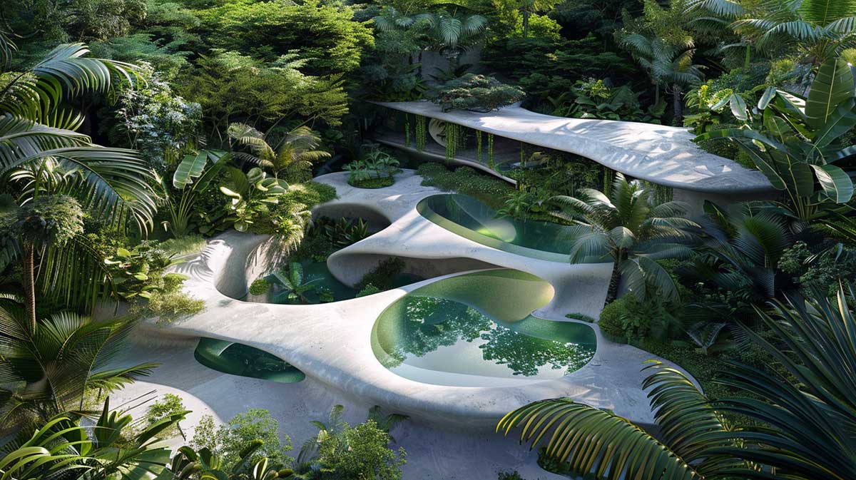 Design and architecture: a tropical earthly paradise