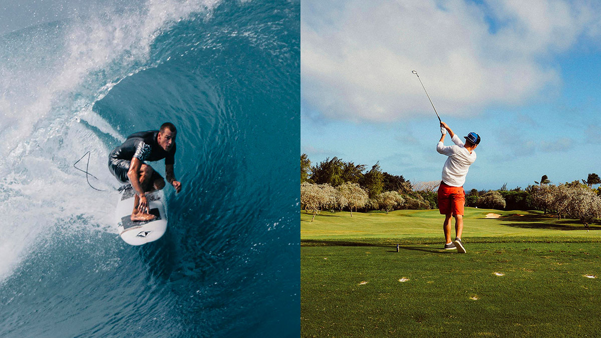 Integrating surfing and golf into new leisure and tourism projects