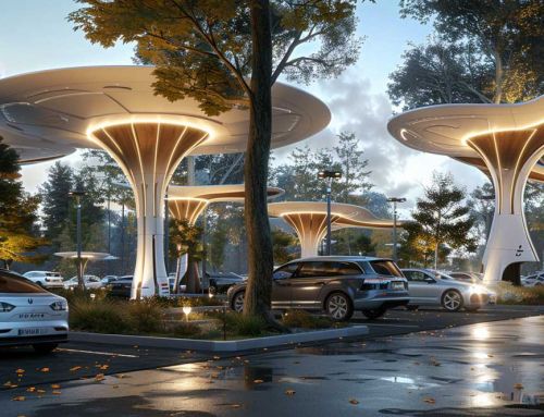 Design of a futuristic car park