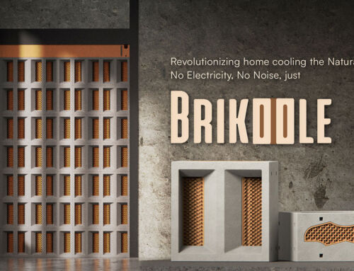 Brikoole, passive cooling system for the building industry