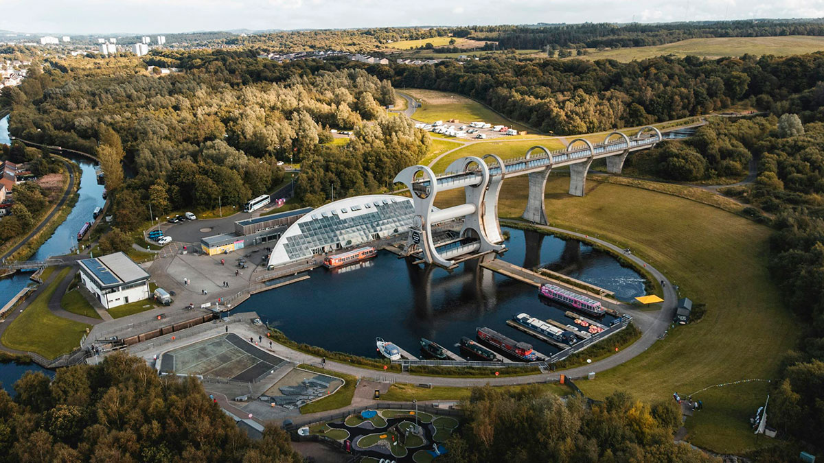 The Falkirk Wheel, Scotland