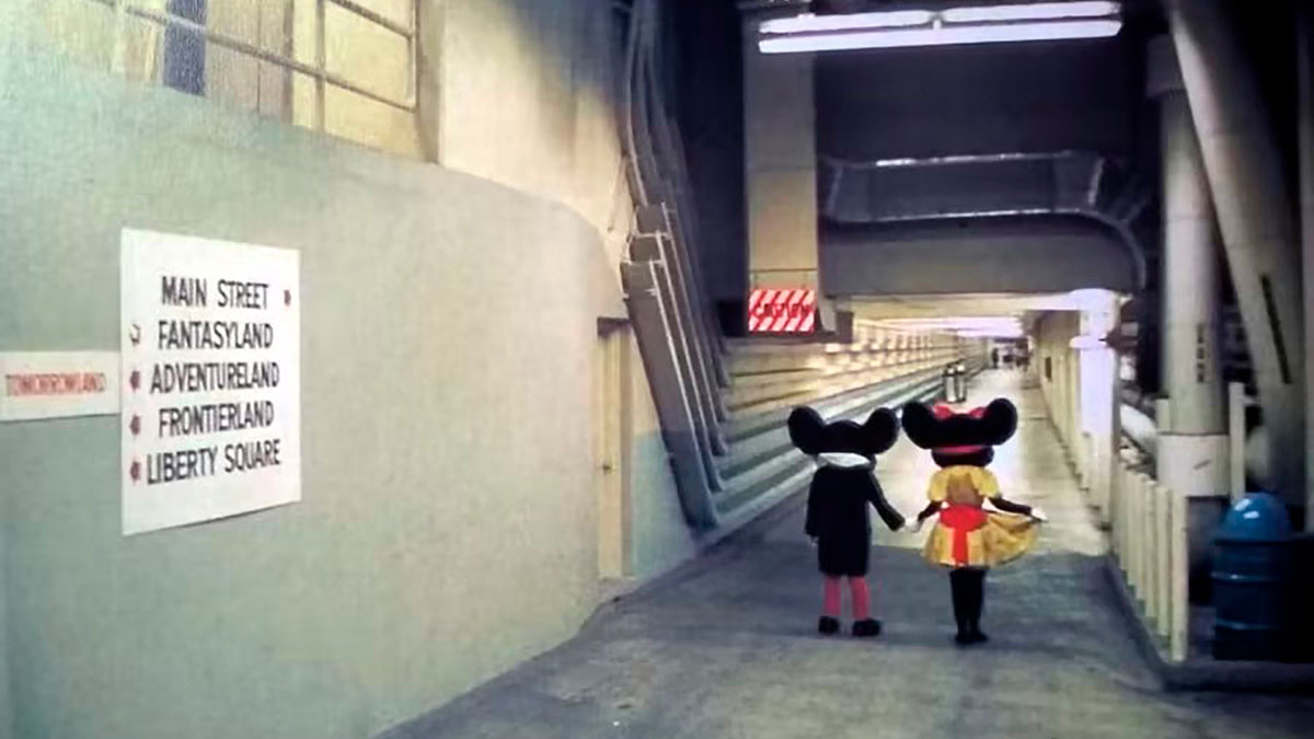 The secret tunnels of Disney’s Magic Kingdom theme park