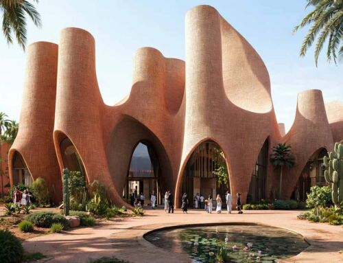 Contemporary reinterpretation of African architecture