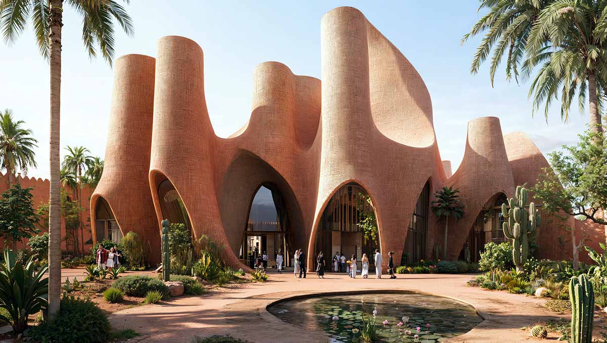 Contemporary reinterpretation of African architecture