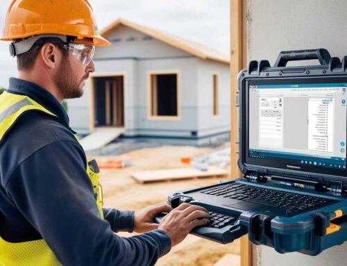 Digital on-site management of a construction project: BIM stations