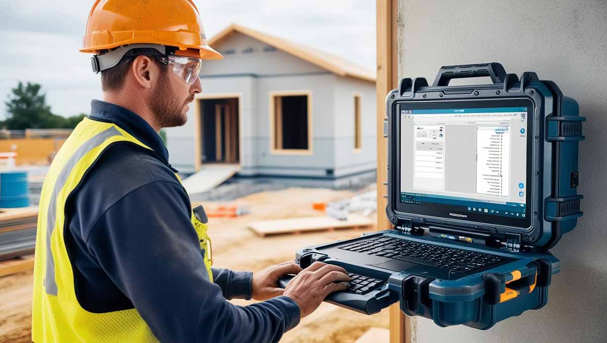 Digital on-site management of a construction project: BIM stations