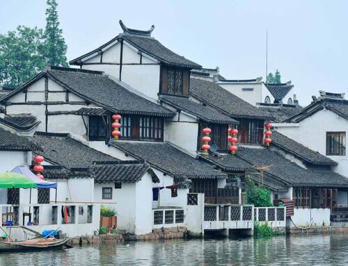 Pitched roofs in oriental architecture