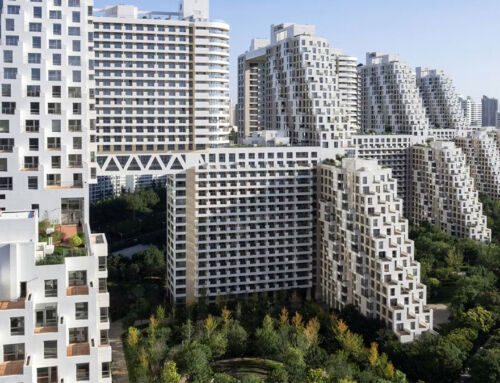 Habitat Qinhuangdao, a community housing complex, China