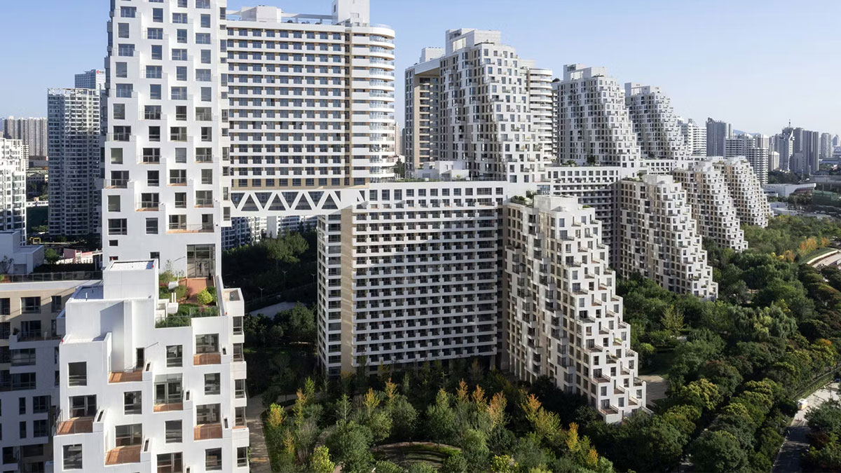 Habitat Qinhuangdao, a community housing complex, China