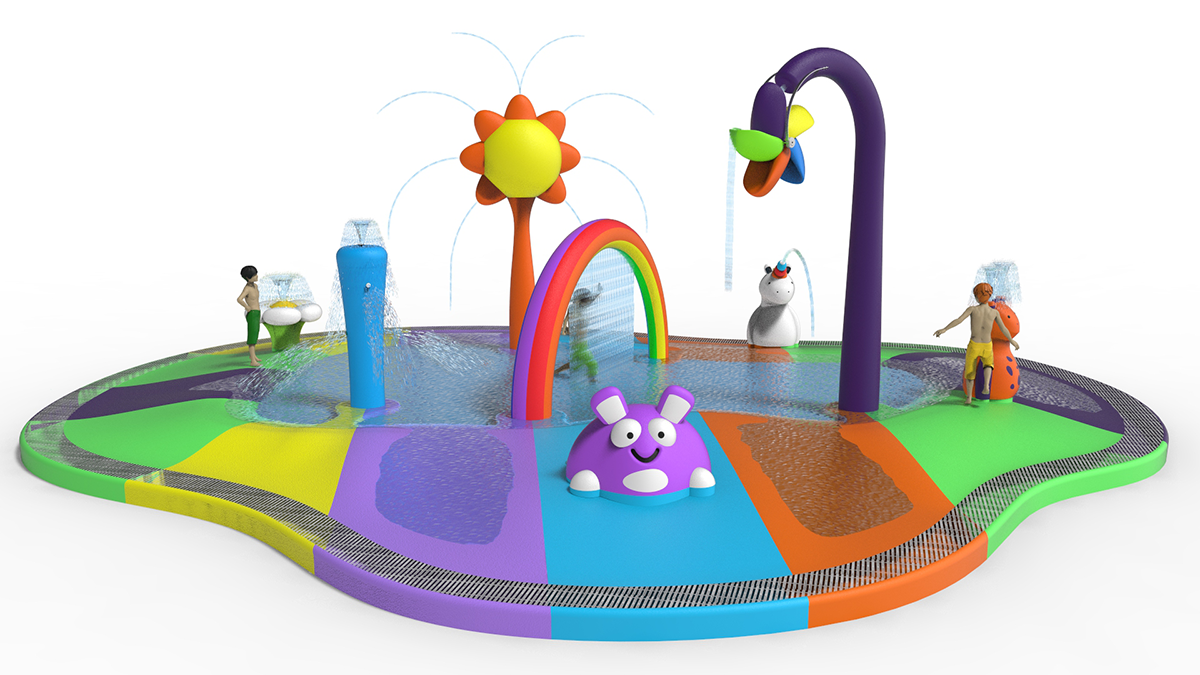 Spray Toons+Toon Land: three-dimensional revolution in children’s water games