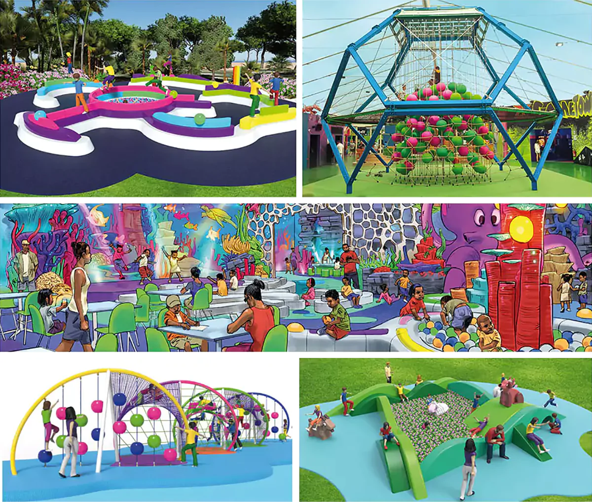 PlayLogic, new catalogue of children’s playgrounds