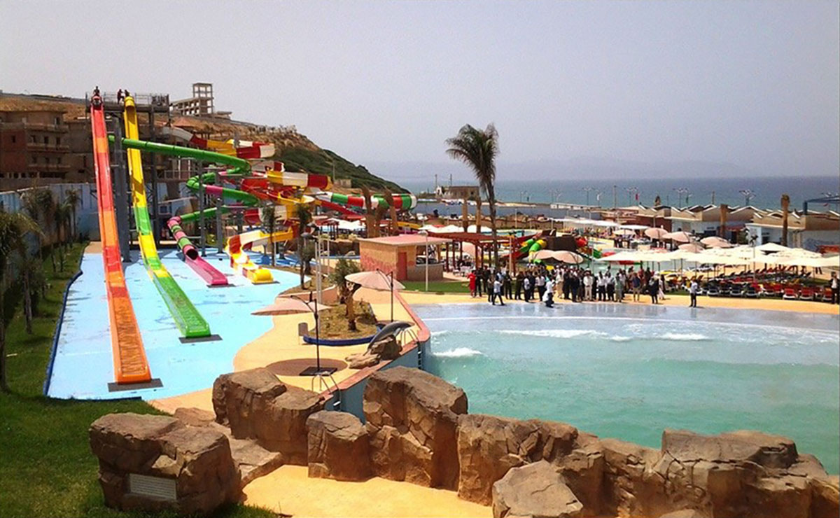 We’re inaugurating a waterpark in Algeria