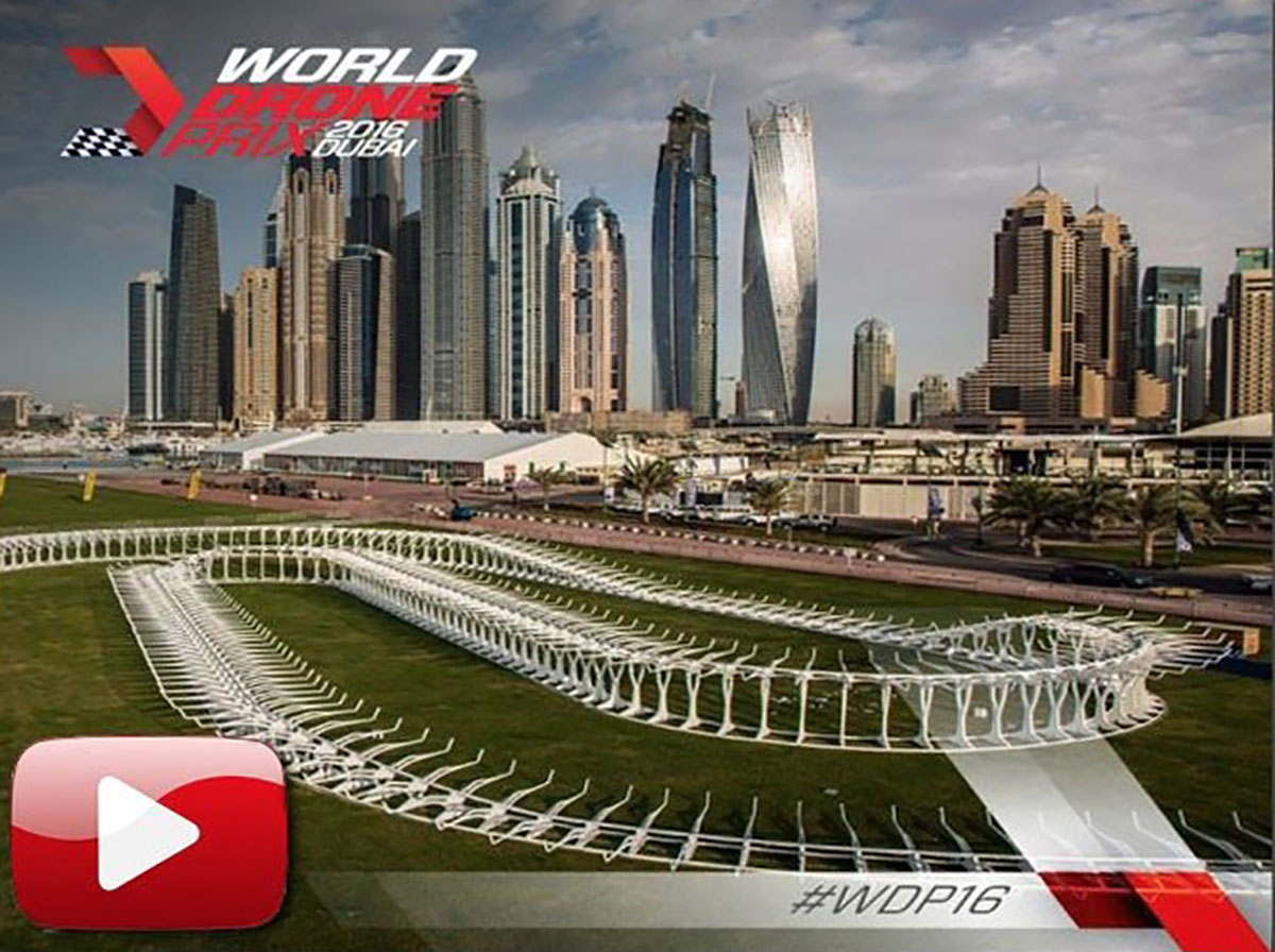 Drone racing circuits