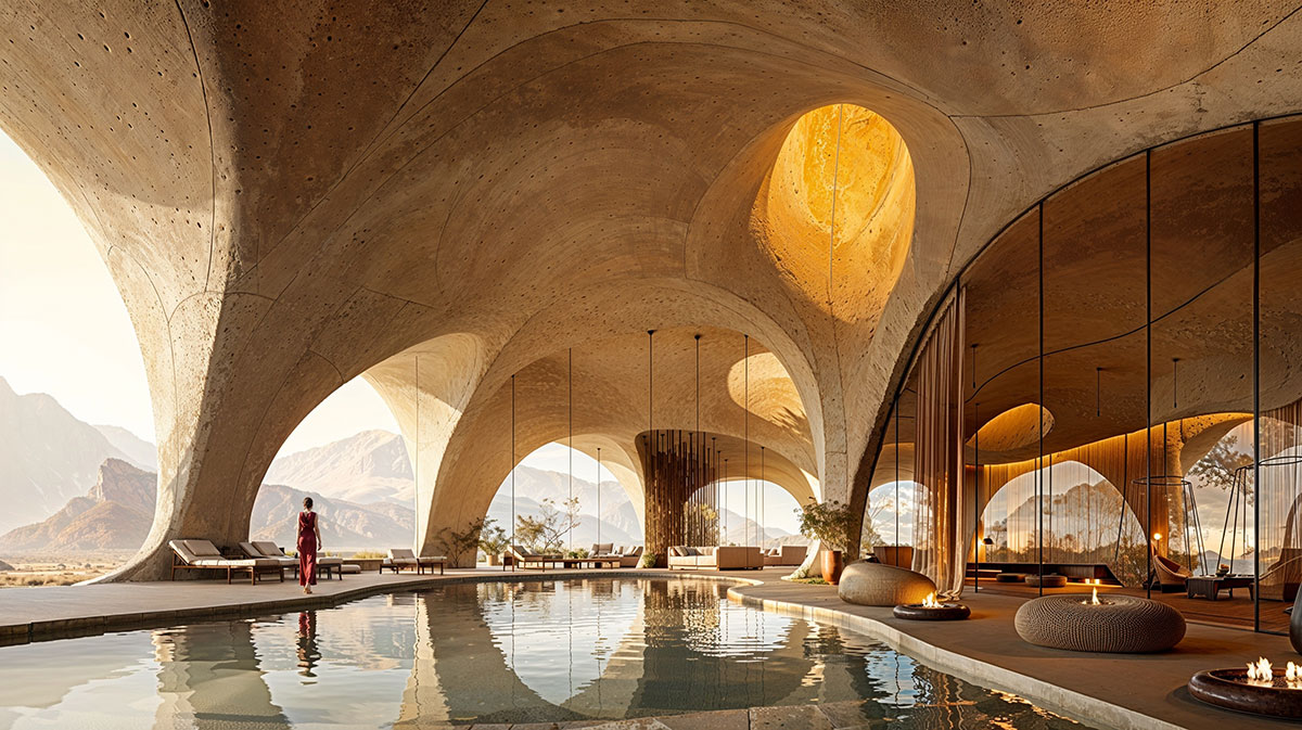 Dune Horizon, ultra-luxury resort in the desert
