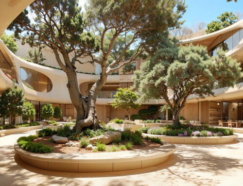Indoor courtyards: well-being, interaction and dialogue