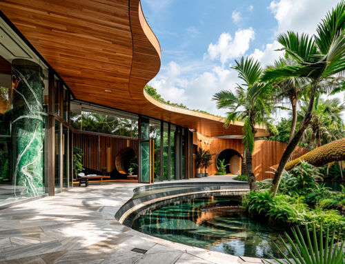 Oasis Courtyard, a paradigm of a central courtyard