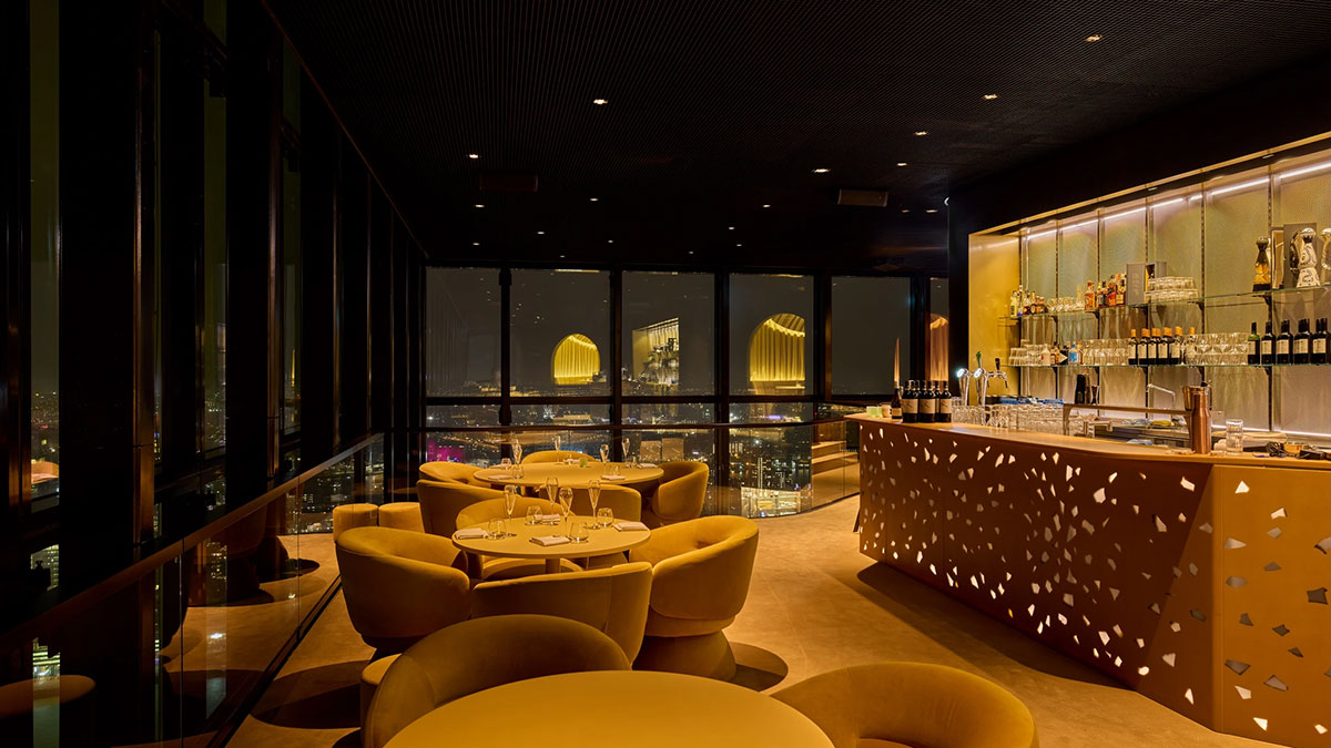 Interior design: Celest Restaurant & Cocktail Bar, Rotterdam, The Netherlands