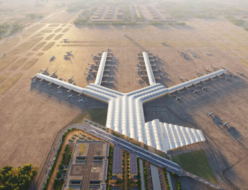Central Communications Port, one of the world’s largest transportation hubs