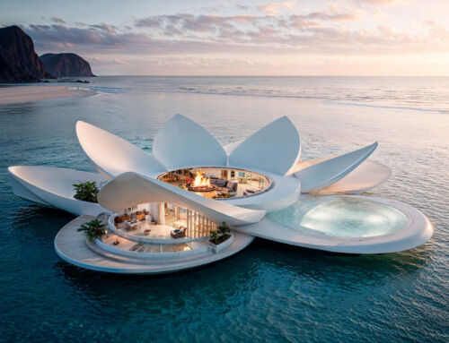 Lotus Resort, luxury accommodation overlooking the sea